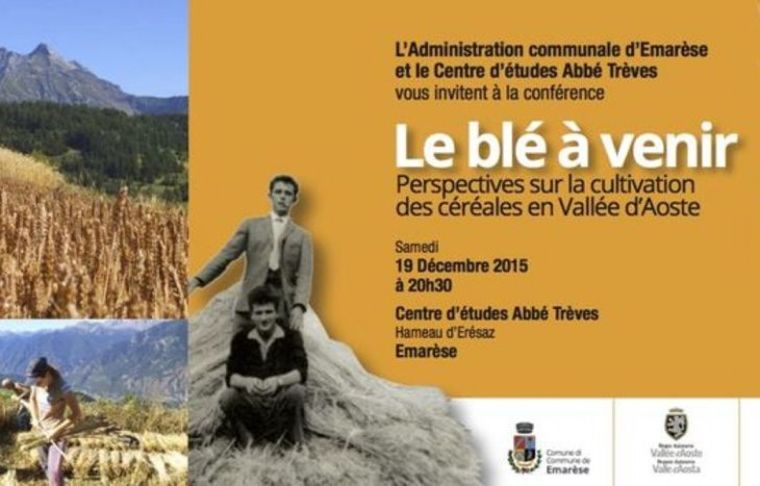 “Le blé à venir”, a Emarèse una serata sulle prospettive della coltura dei cereali in Valle d’Aosta